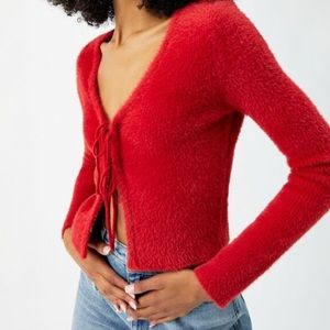 Kendall and Kylie tie Front Cardigan